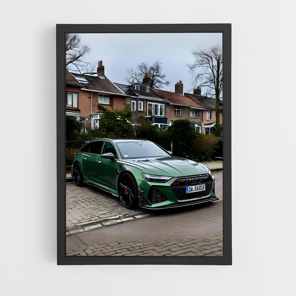 Poster La Belle Verte – affiche Audi (vue 2)